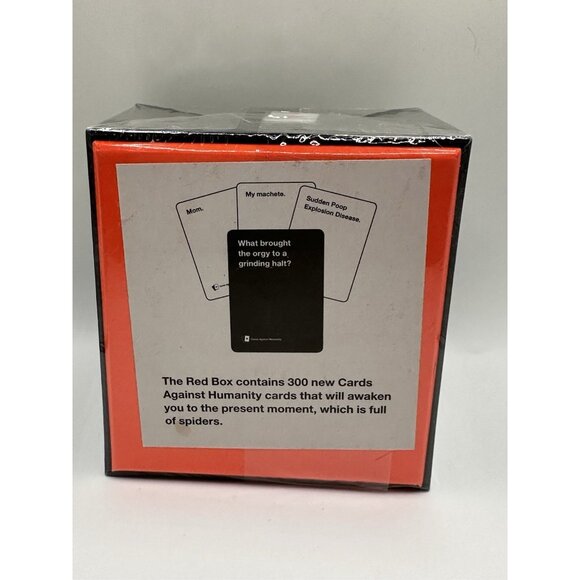 Cards Against Humanity Game Red Box Expansion New & Sealed - Picture 2 of 3